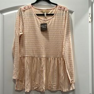 NWT Matilda Jane Long Sleeved Top-Large
